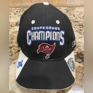 Tampa Bay Buccaneers NFC Conference Champions Cap Super Bowl XXXVII Reebok Hat